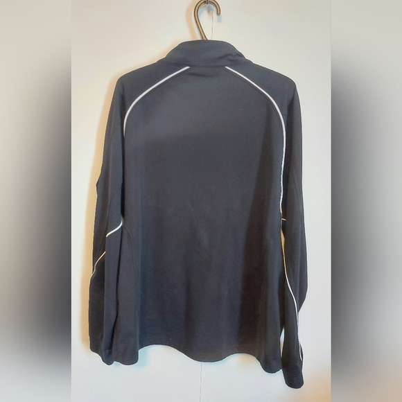 Under Armour Men's Large Black Full Zip Warm Up Performance Training Jacket - Picture 3 of 6